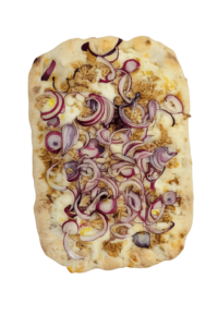 Pinsa Tonno e Cipolla Rossa